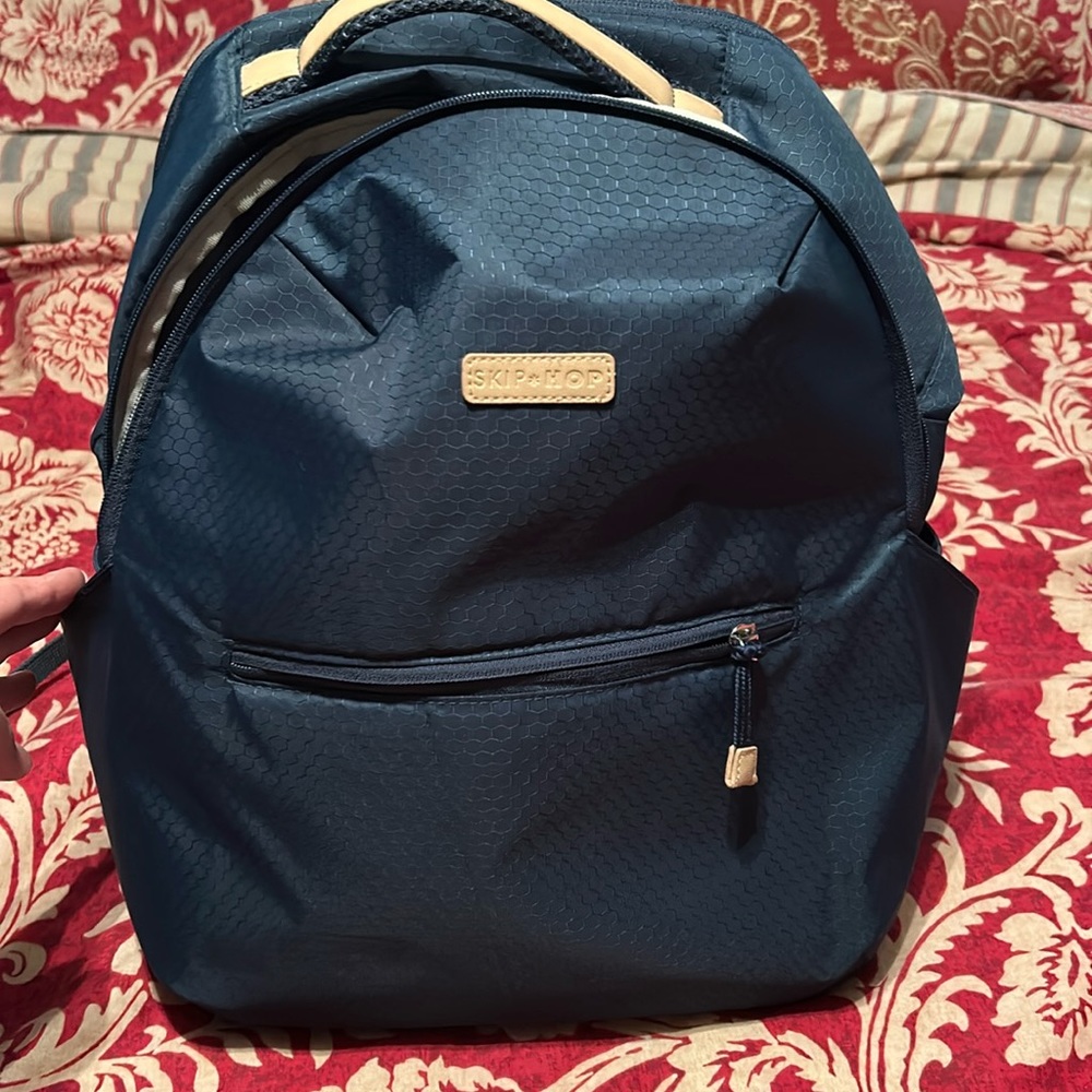 Skip Hop diaper bag.